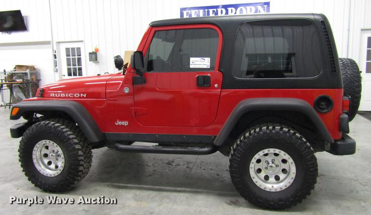 image for item DD3776 2006 Jeep Wrangler Rubicon SUV