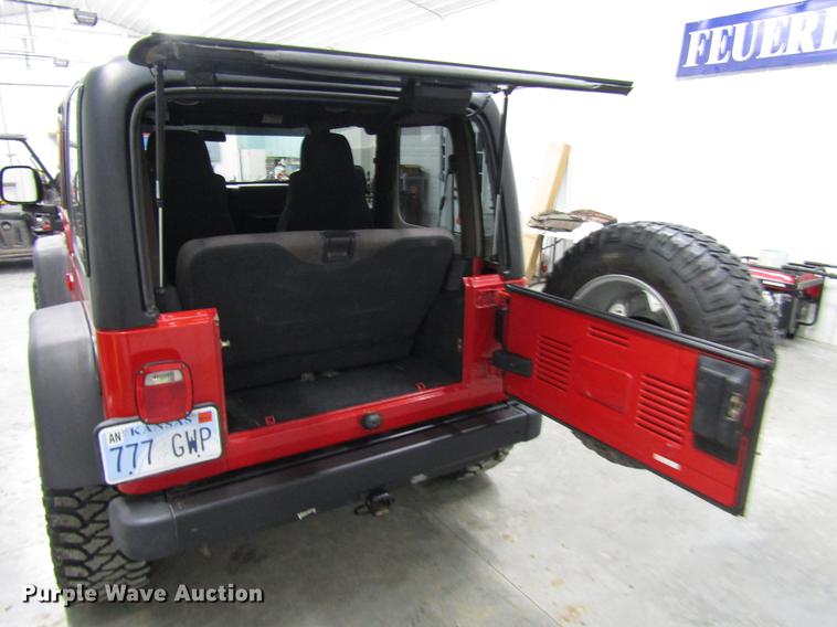 image for item DD3776 2006 Jeep Wrangler Rubicon SUV