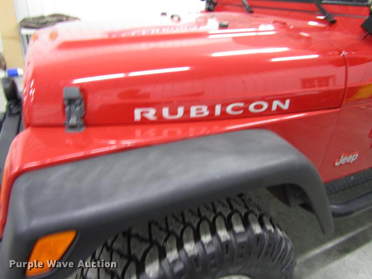 image for item DD3776 2006 Jeep Wrangler Rubicon SUV