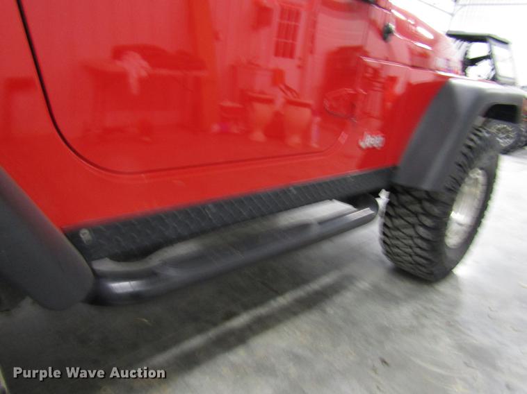 image for item DD3776 2006 Jeep Wrangler Rubicon SUV