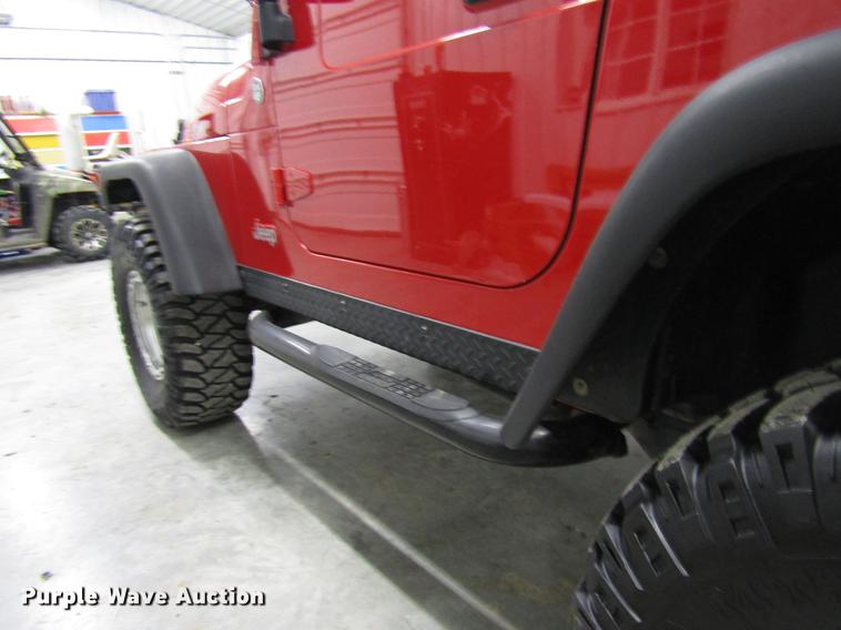 image for item DD3776 2006 Jeep Wrangler Rubicon SUV