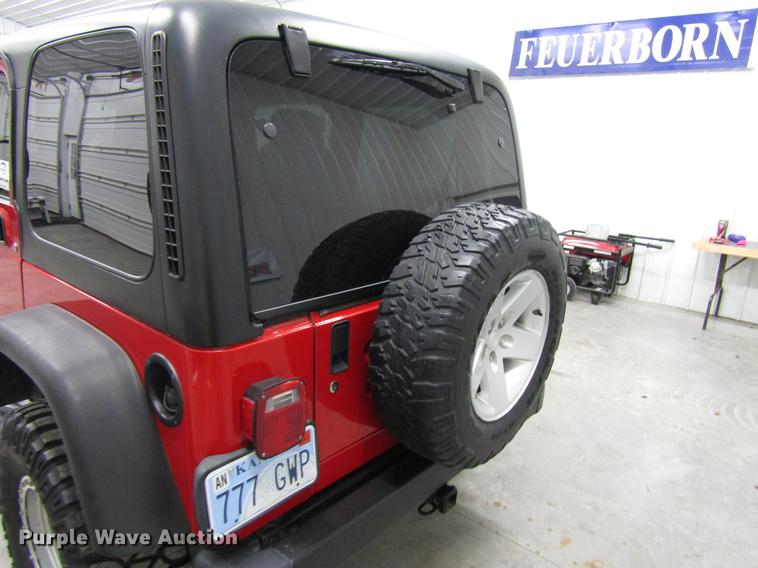 image for item DD3776 2006 Jeep Wrangler Rubicon SUV