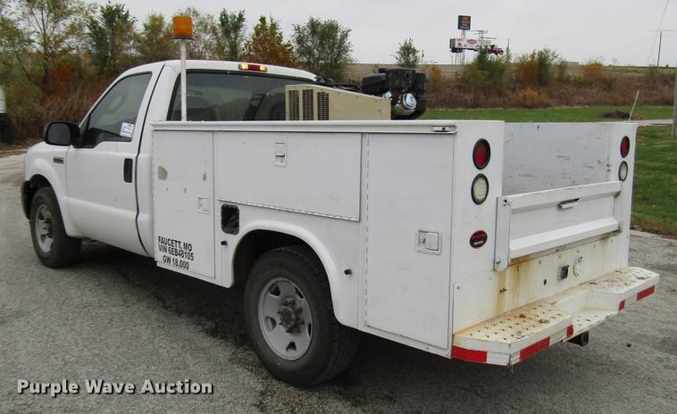 image for item DD3780 2006 Ford F250 Super Duty service truck