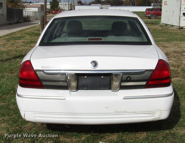 image for item DD3796 2008 Mercury Grand Marquis