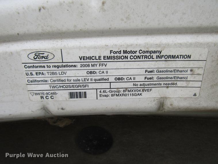 image for item DD3796 2008 Mercury Grand Marquis