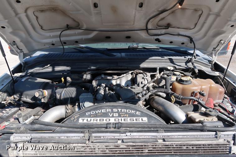 image for item DD5334 2008 Ford F250 Super Duty SuperCab utility bed pickup truck