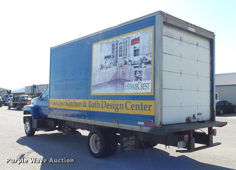 image for item DD7406 1996 GMC TopKick Lo-Pro box truck