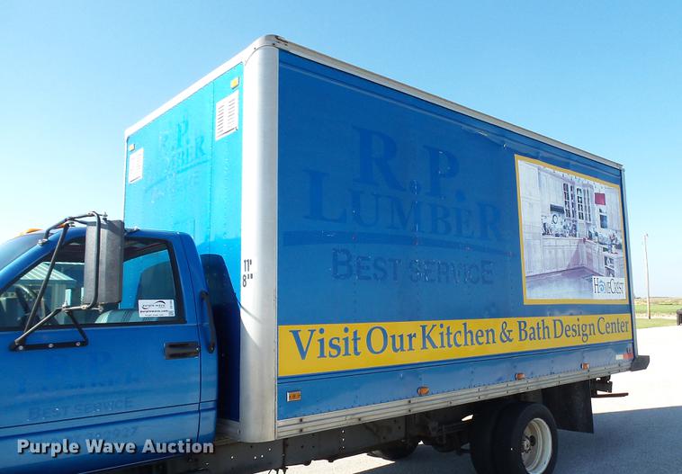 image for item DD7406 1996 GMC TopKick Lo-Pro box truck