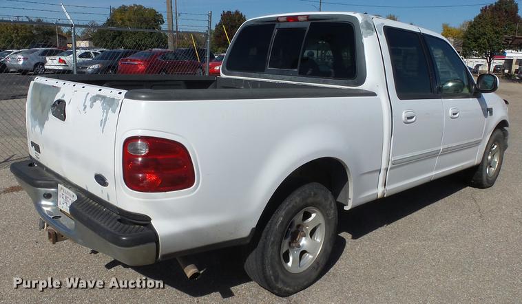 image for item DE7298 2001 Ford F150 SuperCrew pickup truck