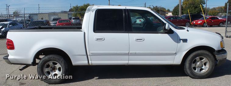 image for item DE7298 2001 Ford F150 SuperCrew pickup truck