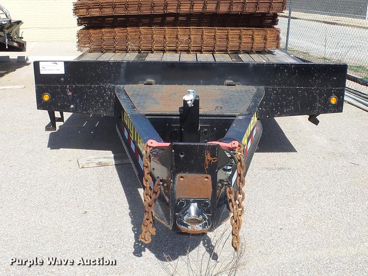 image for item DE7300 2014 Big Tex 24ED equipment trailer