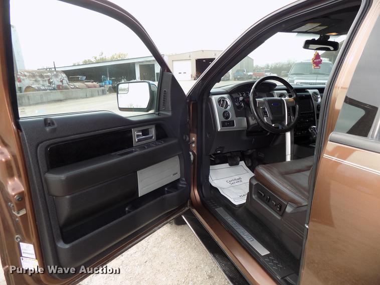 image for item DE7538 2012 Ford F150 Platinum SuperCrew pickup truck