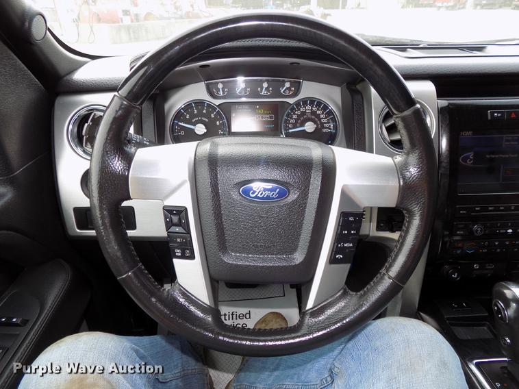 image for item DE7538 2012 Ford F150 Platinum SuperCrew pickup truck