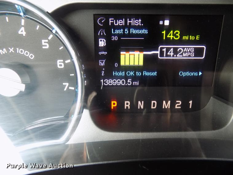 image for item DE7538 2012 Ford F150 Platinum SuperCrew pickup truck