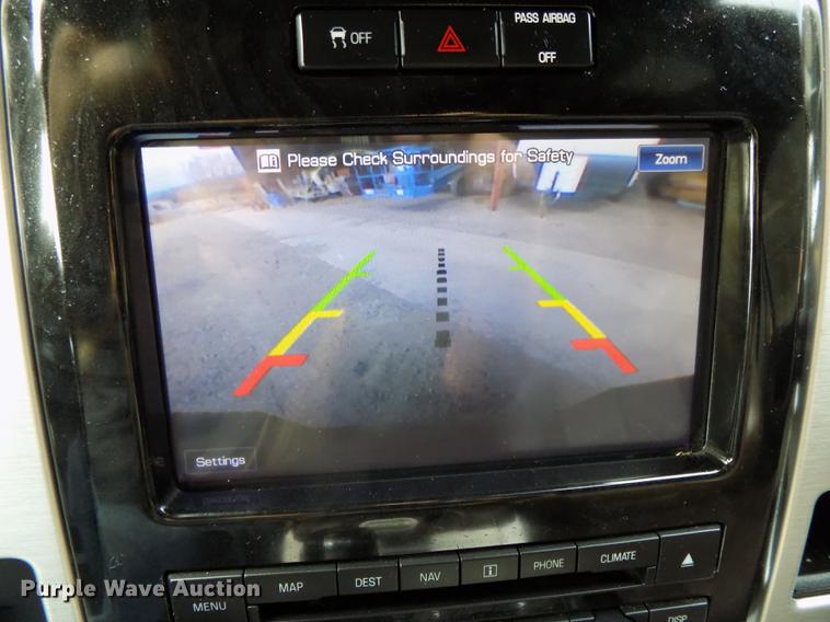 image for item DE7538 2012 Ford F150 Platinum SuperCrew pickup truck