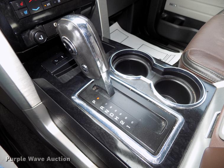 image for item DE7538 2012 Ford F150 Platinum SuperCrew pickup truck