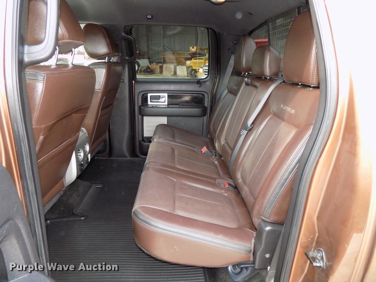 image for item DE7538 2012 Ford F150 Platinum SuperCrew pickup truck