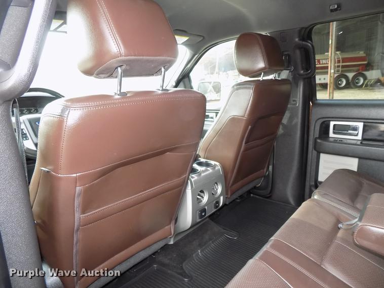 image for item DE7538 2012 Ford F150 Platinum SuperCrew pickup truck