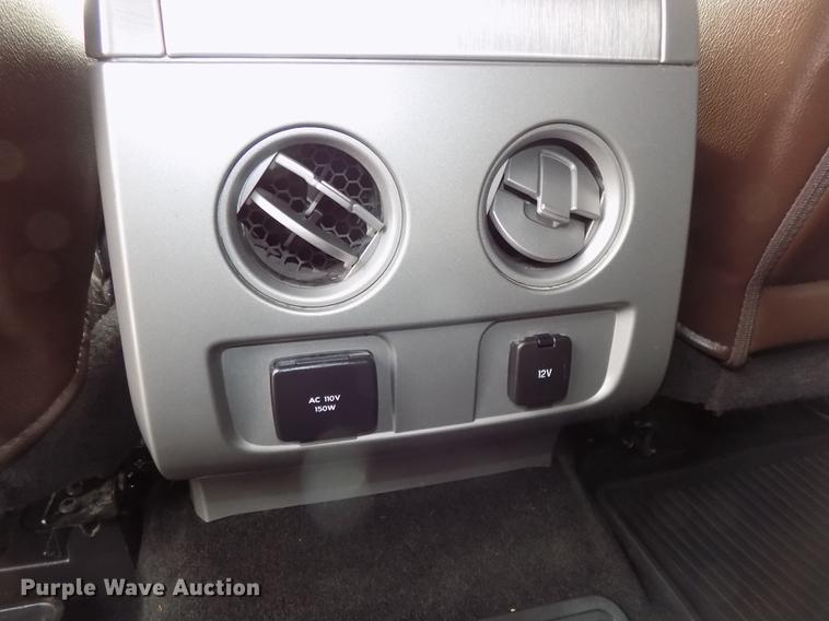 image for item DE7538 2012 Ford F150 Platinum SuperCrew pickup truck