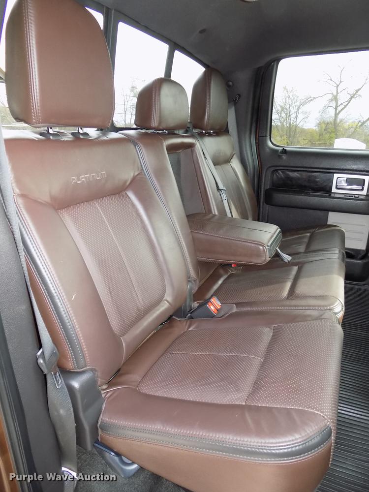 image for item DE7538 2012 Ford F150 Platinum SuperCrew pickup truck