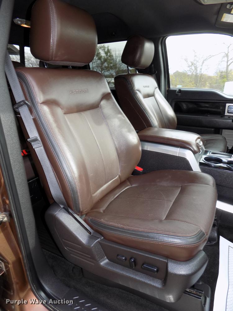 image for item DE7538 2012 Ford F150 Platinum SuperCrew pickup truck