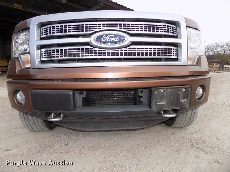 image for item DE7538 2012 Ford F150 Platinum SuperCrew pickup truck