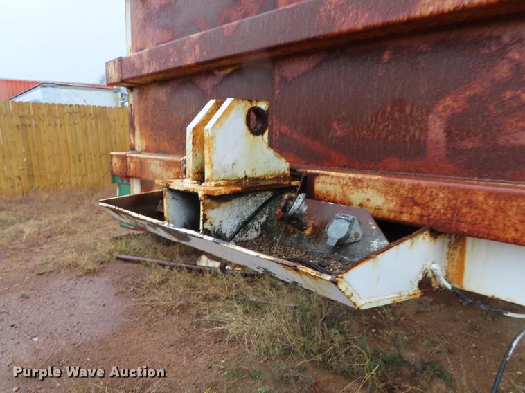 image for item DF1283 1993 Clement high side scrap gondola trailer