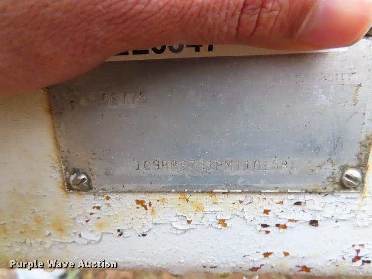 image for item DF1283 1993 Clement high side scrap gondola trailer