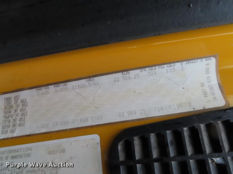 image for item DF1284 2009 Sterling Acterra dump flatbed truck