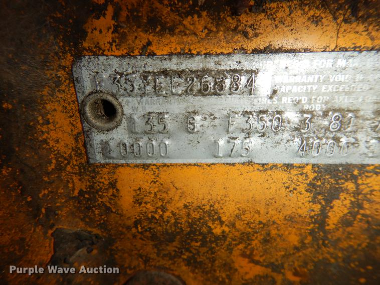 image for item DF1910 1969 Ford F350 flat dump bed pickup truck