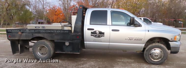 image for item DN9162 2003 Dodge Ram 3500 Quad Cab pickup truck