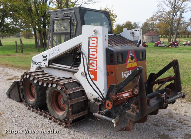 image for item DN9194 1993 Bobcat 853 skid steer