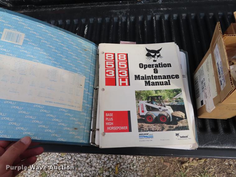 image for item DN9194 1993 Bobcat 853 skid steer