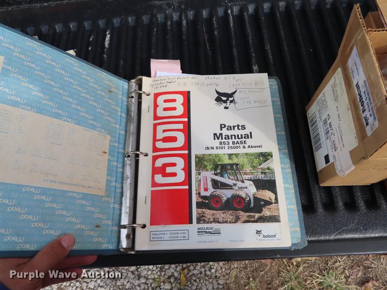 image for item DN9194 1993 Bobcat 853 skid steer