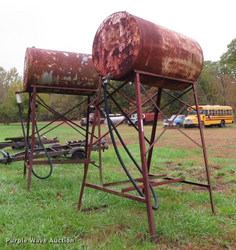 image for item DN9206 (2) steel fuel tanks