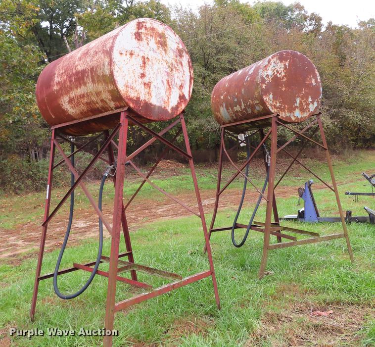 image for item DN9206 (2) steel fuel tanks