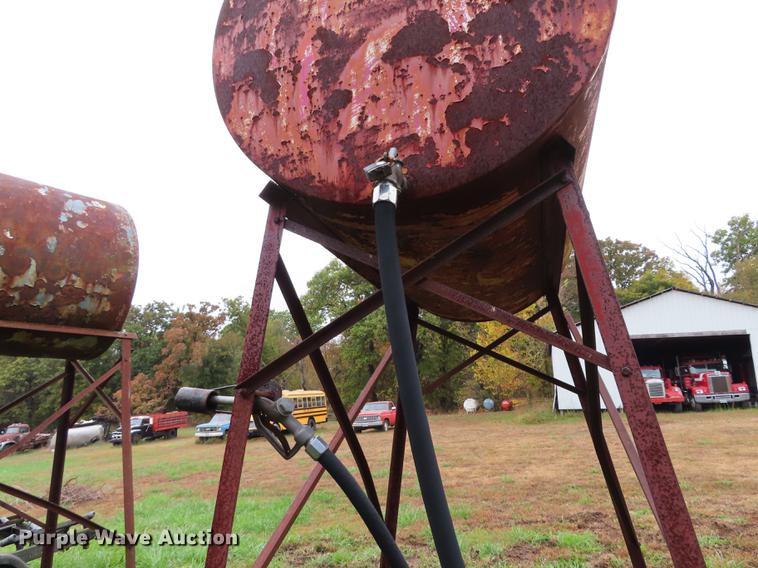 image for item DN9206 (2) steel fuel tanks