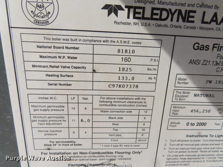 image for item DN9225 (2) hot water boilers