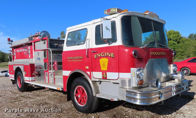 image for item DN9232 1988 Mack CF611FC fire truck