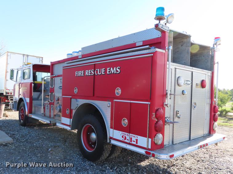 image for item DN9232 1988 Mack CF611FC fire truck