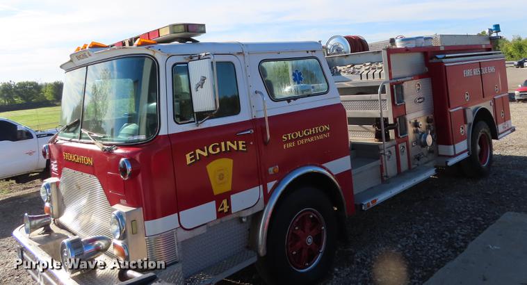 image for item DN9232 1988 Mack CF611FC fire truck