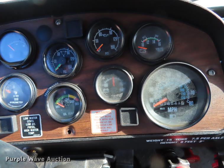 image for item DN9232 1988 Mack CF611FC fire truck