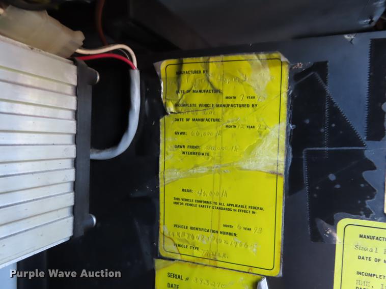 image for item DN9233 1993 Smeal fire truck