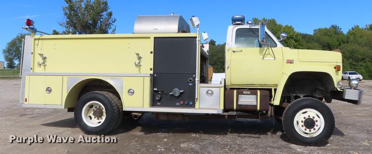 image for item DN9235 1981 GMC fire truck