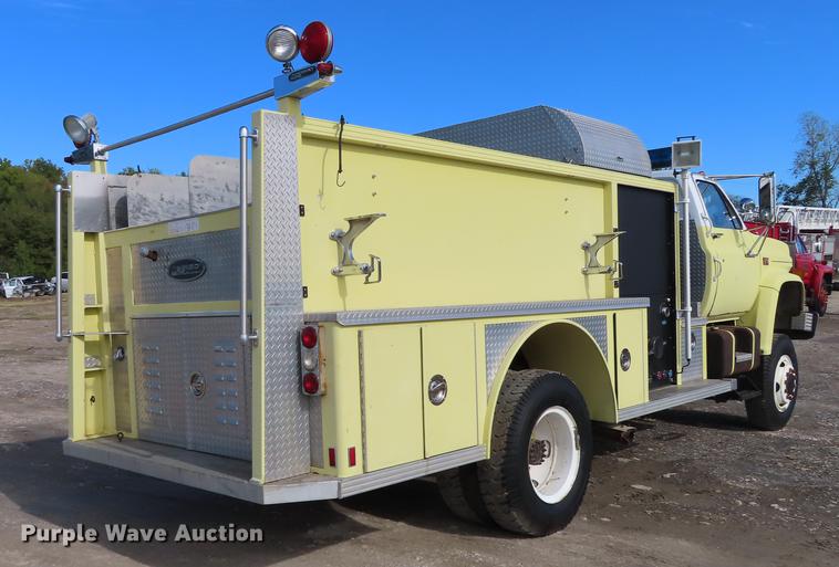 image for item DN9235 1981 GMC fire truck