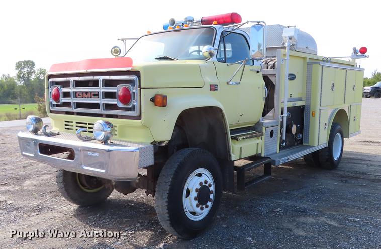 image for item DN9235 1981 GMC fire truck