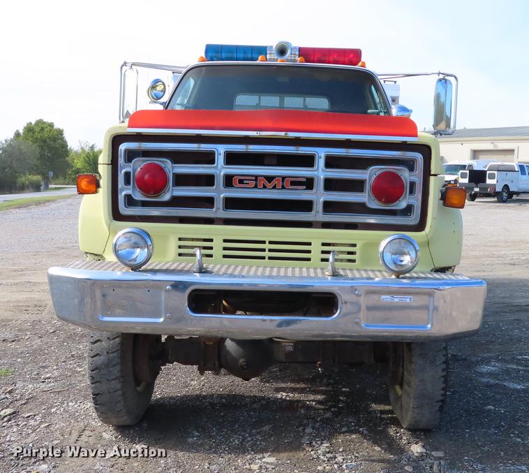 image for item DN9235 1981 GMC fire truck