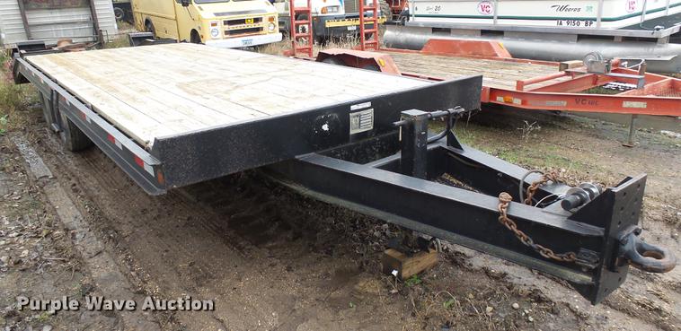 image for item DX9141 1985 Trail King TK24-2400 equipment trailer