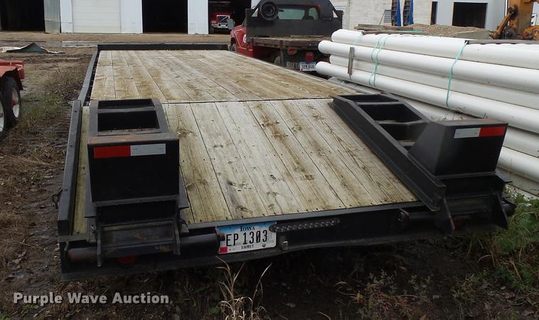 image for item DX9141 1985 Trail King TK24-2400 equipment trailer