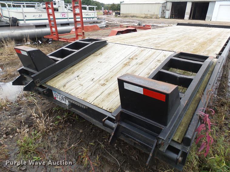 image for item DX9141 1985 Trail King TK24-2400 equipment trailer
